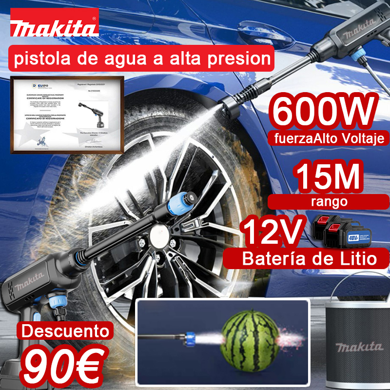 【1 sección】Batería de litio de 12V【Makita】Alcance 15 metros [16 horas de uso con una sola carga] 60% de carga rápida