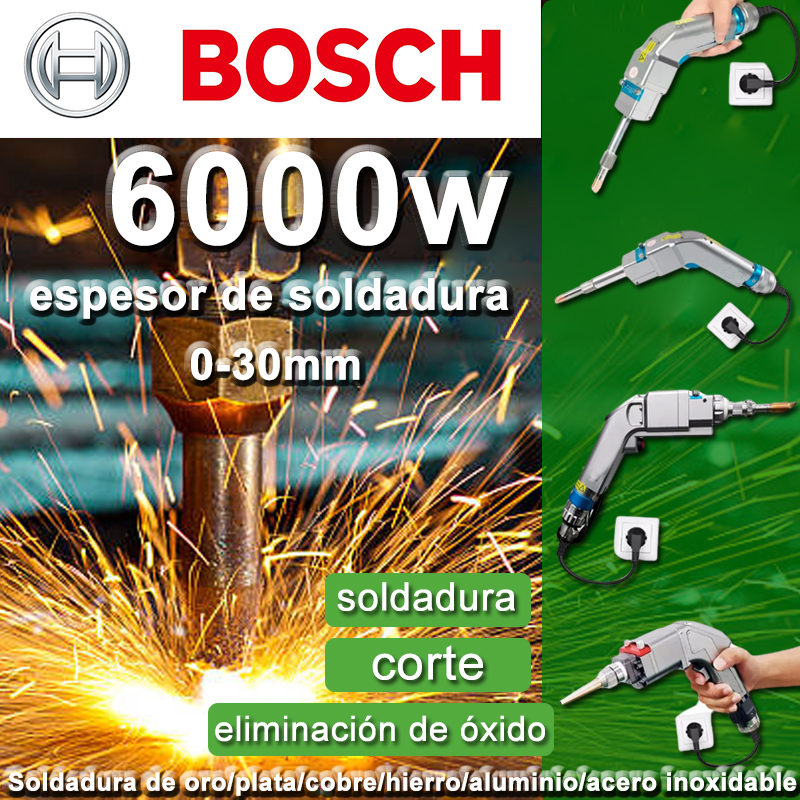 L ser de soldadura port til Bosch de alta potencia de 6000W